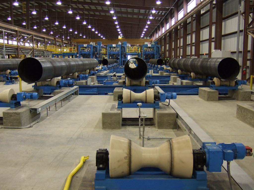Spiralrohrwerk der Stupp Corporation