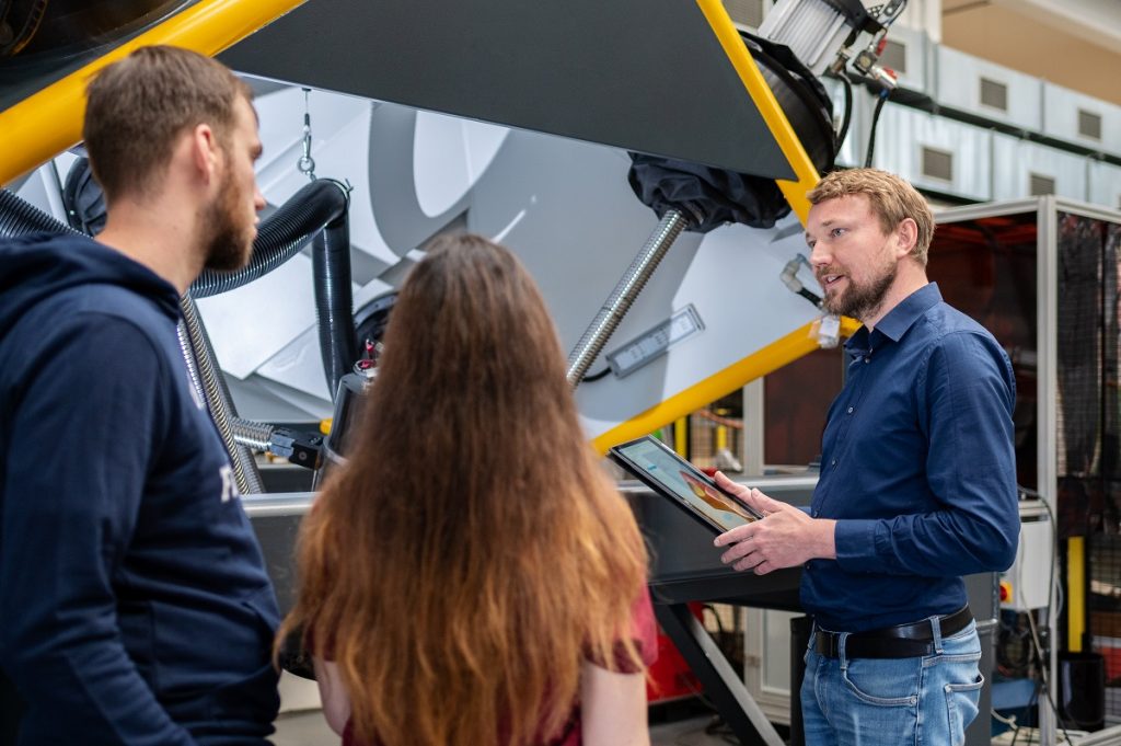 Studenten der TU Bergakademie Freiberg