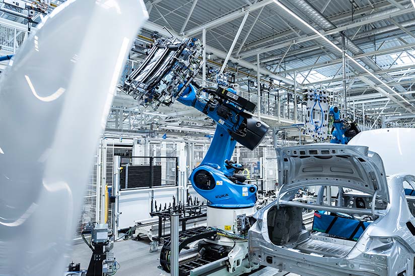 Produktion bei Mercedes-Benz